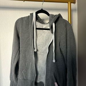 Grey Reflex Hoodie